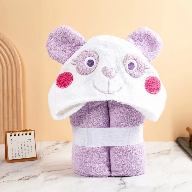 Kids Bath Wrap With Embroidery factory