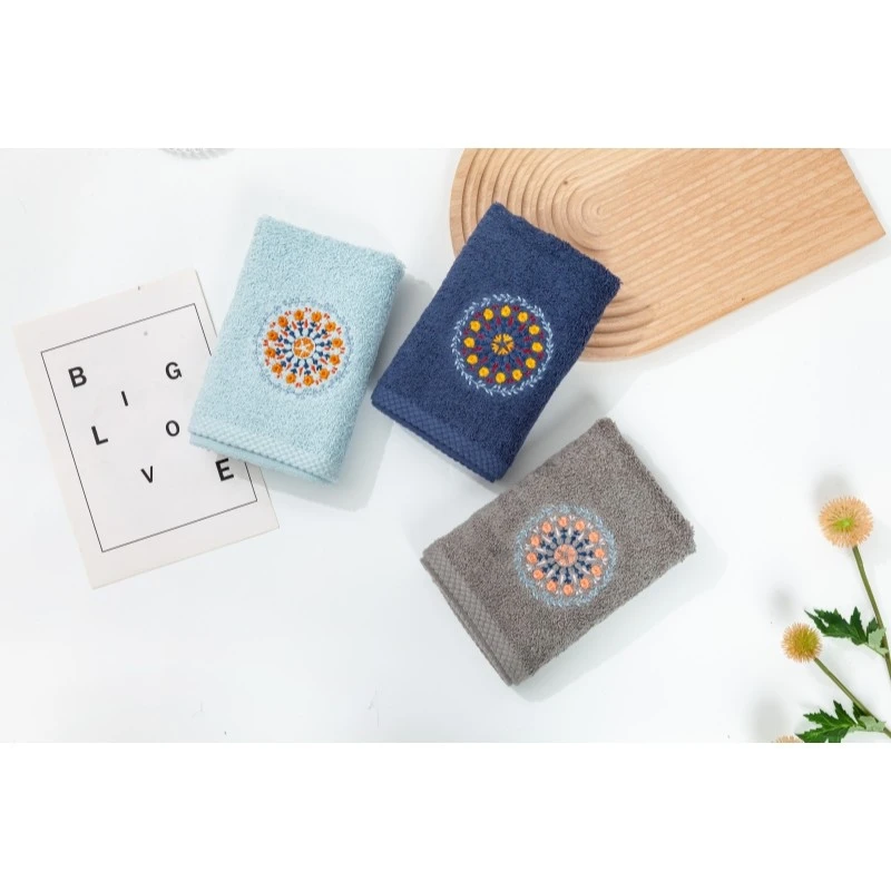 Terry Embroidered Towel factory