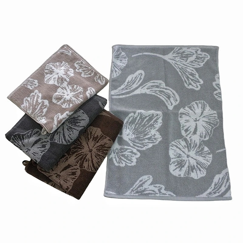 Yarn Dyed Jacquard Cotton Hand Towel